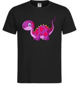 Мужская футболка Fuchsia dino