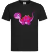 Мужская футболка Fuchsia dino Черный фото