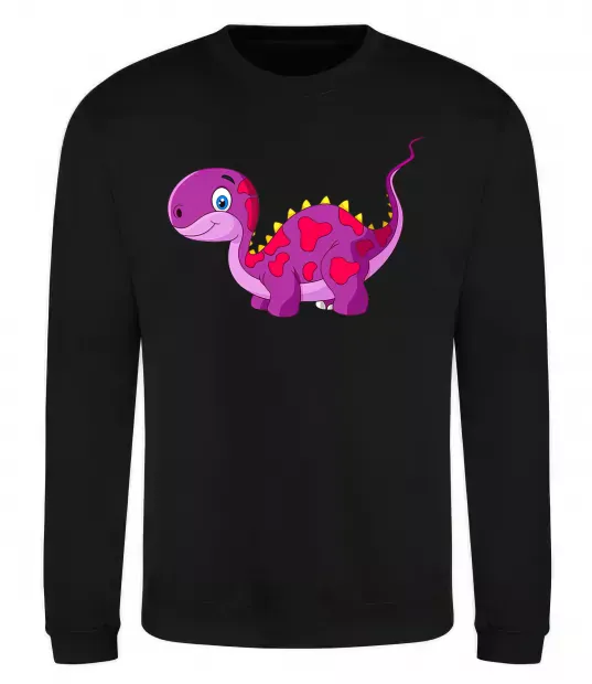 Світшот Fuchsia dino Чорний фото