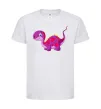 Детская футболка Fuchsia dino Белый фото