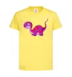 Детская футболка Fuchsia dino Лимонный фото