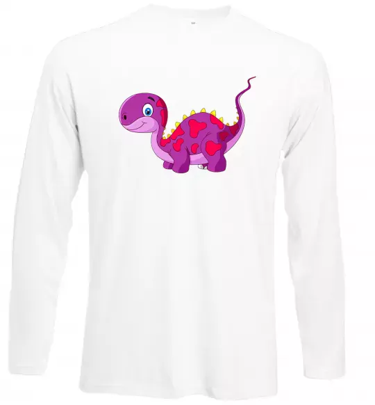 Лонгслив Fuchsia dino Белый фото