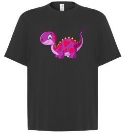 Футболка Оверсайз Fuchsia dino