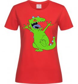 Женская футболка Crazy dino