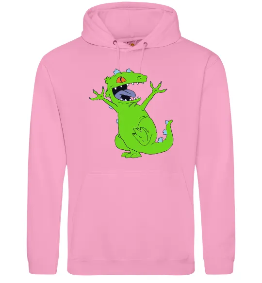 Жіноча толстовка (худі) Crazy dino Рожевий фото