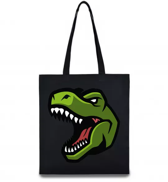 Эко-сумка Screaming dino Черный фото