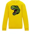 Детский Свитшот Screaming dino Солнечно желтый фото