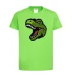 Детская футболка Screaming dino Лаймовый фото
