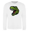 Світшот Screaming dino Білий фото