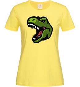 Женская футболка Screaming dino