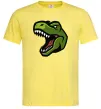 Чоловіча футболка Screaming dino Лимонний фото