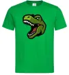 Чоловіча футболка Screaming dino Зелений фото