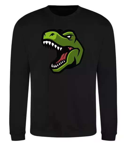 Свитшот Screaming dino Черный фото