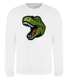 Свитшот Screaming dino Белый Свитшот Screaming dino Белый фото