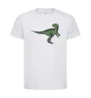 Детская футболка Dino illustration Белый фото