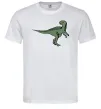 Мужская футболка Dino illustration Белый Мужская футболка Dino illustration Белый фото