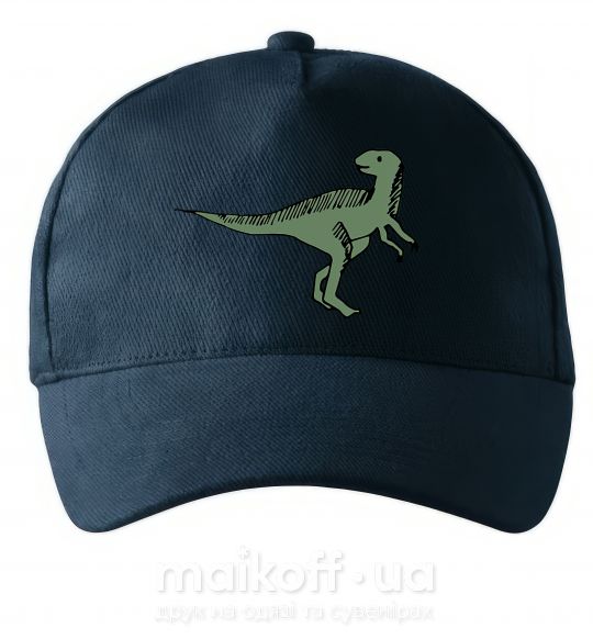 Кепка Dino illustration Темно-синий фото