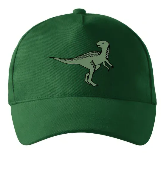 Кепка Dino illustration Темно-зеленый фото