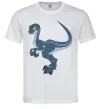 Чоловіча футболка Підступний динозавр Білий Чоловіча футболка Підступний динозавр Білий фото