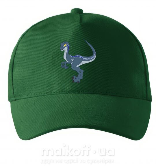 Кепка Коварный динозавр Темно-зеленый фото