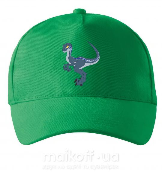 Кепка Коварный динозавр Зелений фото