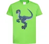 Дитяча футболка Підступний динозавр Лаймовий фото