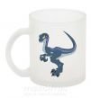 Чашка стеклянная Коварный динозавр Фроузен фото