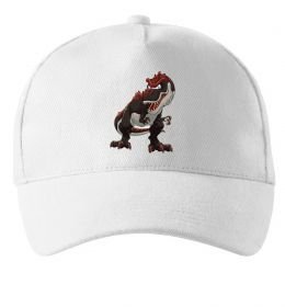 Кепка Червоний динозавр
