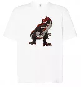Футболка Оверсайз RAWR Dino Белый фото