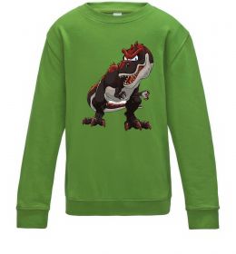 Дитячий світшот Червоний динозавр