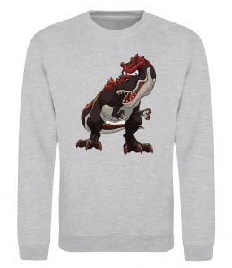 Свитшот Червоний динозавр