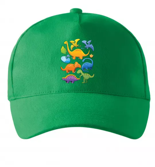 Кепка Little dinos art Зелений фото
