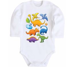 Дитячий бодік Little dinos art