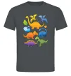 Мужская футболка Little dinos art Графит Мужская футболка Little dinos art Графит фото