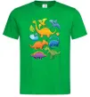 Мужская футболка Little dinos art Зеленый Мужская футболка Little dinos art Зеленый фото