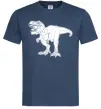 Мужская футболка Standing dino Темно-синий фото