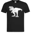 Мужская футболка Standing dino Черный фото