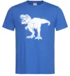 Мужская футболка Standing dino Ярко-синий фото