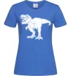 Жіноча футболка Standing dino Яскраво-синій Жіноча футболка Standing dino Яскраво-синій фото