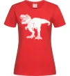 Жіноча футболка Standing dino Червоний Жіноча футболка Standing dino Червоний фото