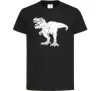 Детская футболка Standing dino Черный фото