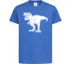 Детская футболка Standing dino Ярко-синий фото