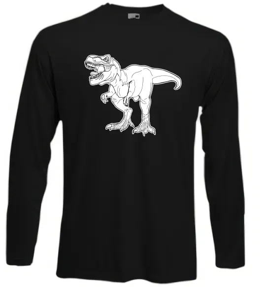 Лонгслив Standing dino Черный фото