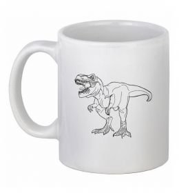 Чашка керамическая Standing dino