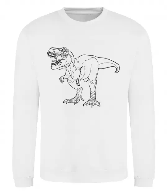 Світшот Standing dino Білий фото