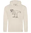 Мужская толстовка (худи) Standing dino Таш фото