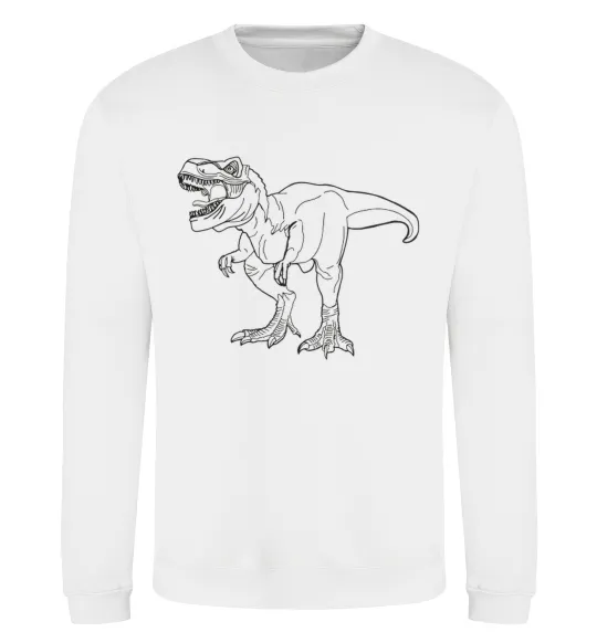 Світшот Standing dino Білий фото