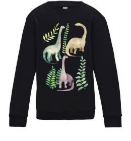 Дитячий світшот Watercolor dinos