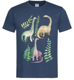 Мужская футболка Watercolor dinos