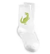 Носки Зелений динозавр малюнок Белый фото